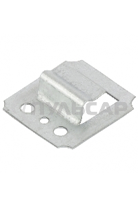 Кляймер №5 оцинкованный с гвоздями, 100шт., Россия Сибртех