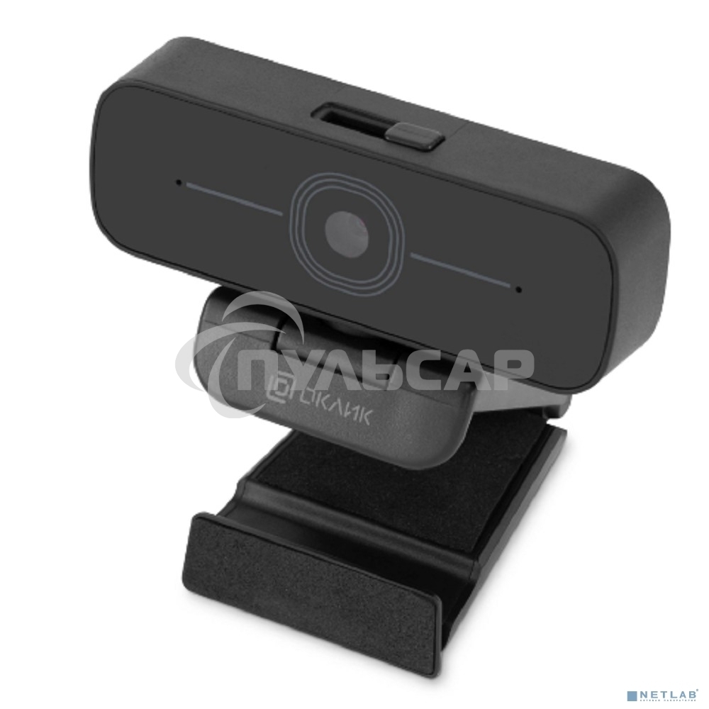 Веб-камера Оклик OK-C001FH черный 2Mpix (1920x1080) USB2.0 с микрофоном