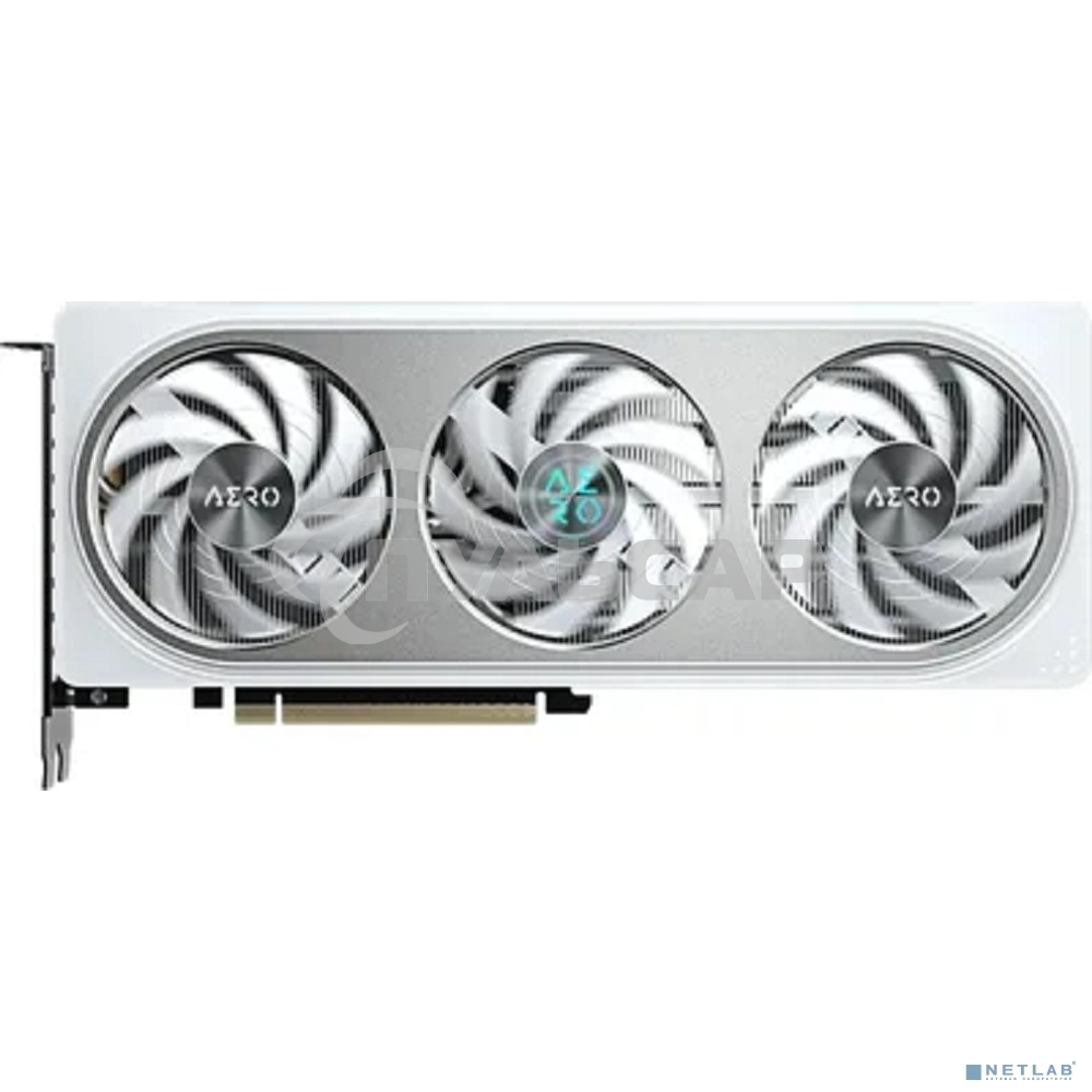 Видеокарта Gigabyte PCI-E 5.0 GV-N506TAERO OC-8GD 1.0 NVIDIA GeForce RTX 5060TI 8Gb 128bit GDDR7 2647/28000 HDMIx1 DPx3 HDCP Ret