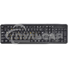 Клавиатура проводная ExeGate Professional Standard LY-331L2 (USB, полноразмерная, влагозащищенная, 104кл., Enter большой, длина кабеля 2,2м, черная, Color Box)