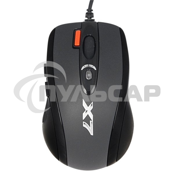 Мышь проводная A4Tech X-710BK черный, 2000 dpi, USB, кнопки - 7