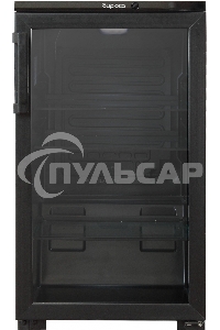 Холодильная витрина Бирюса Б-L102 черный однокамерный 115 л