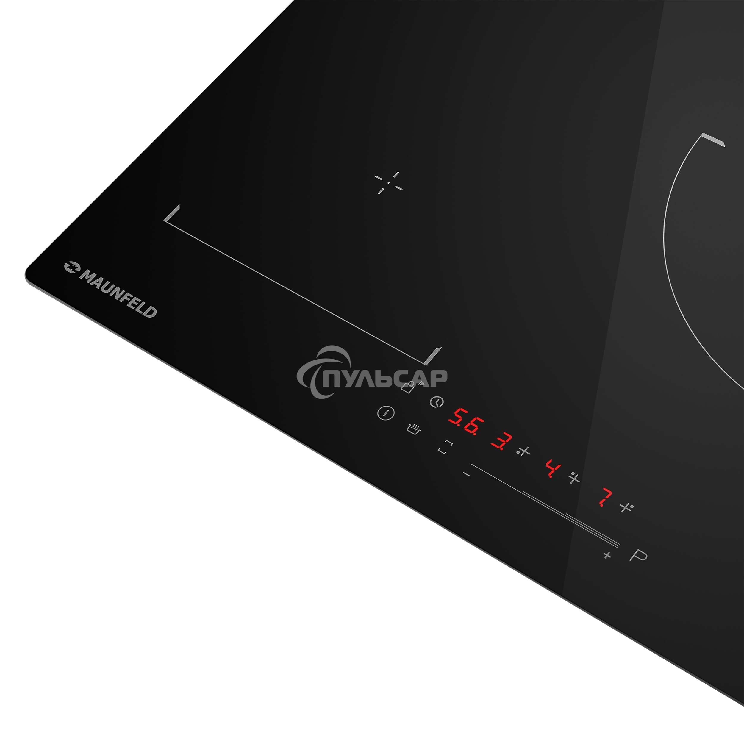 Индукционная варочная панель Maunfeld CVI593SBBK Inverter черный