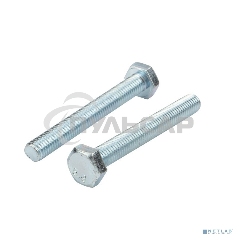 Болт шестигранный KRANZ DIN 933, 10х80, пакет (2шт.)