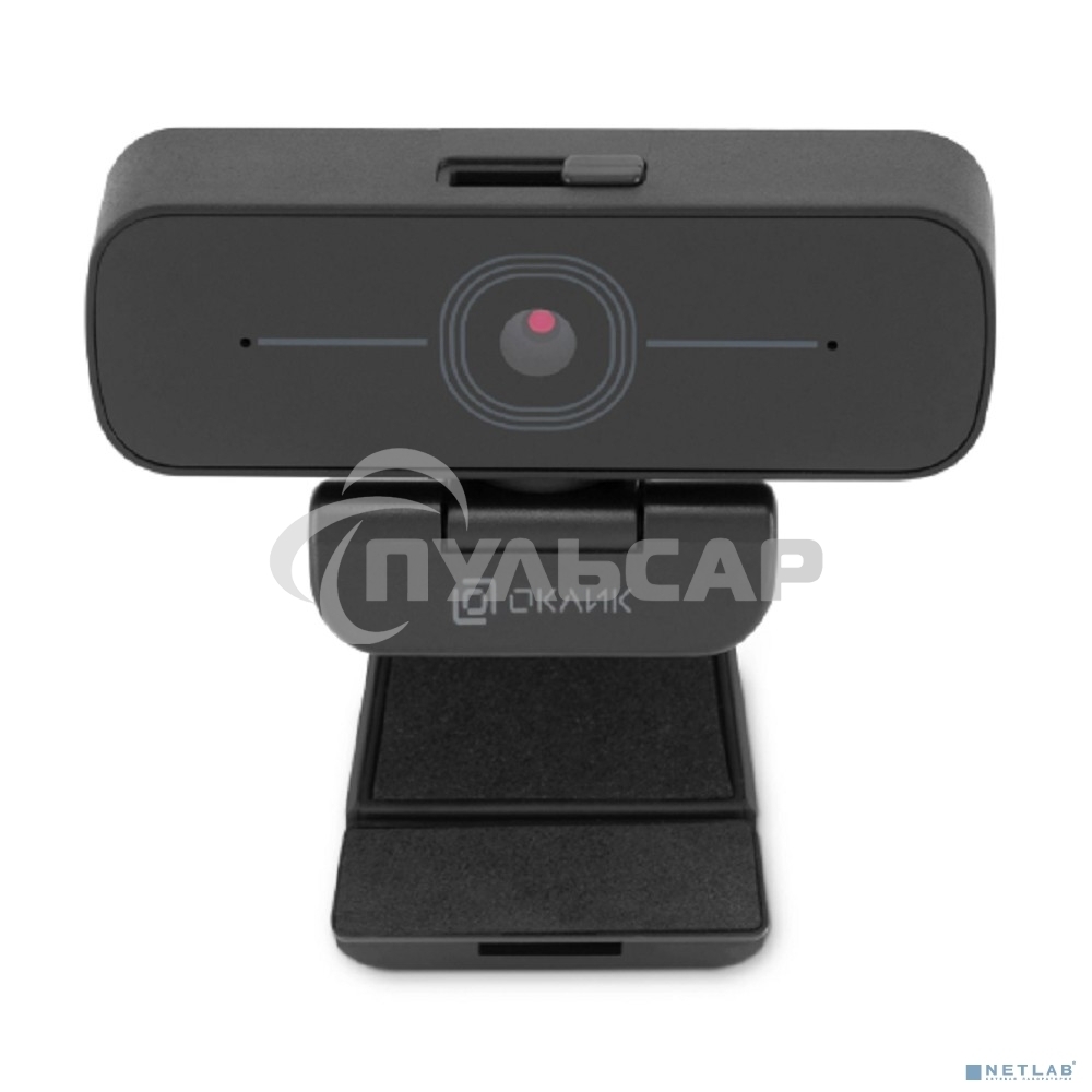 Веб-камера Оклик OK-C001FH черный 2Mpix (1920x1080) USB2.0 с микрофоном
