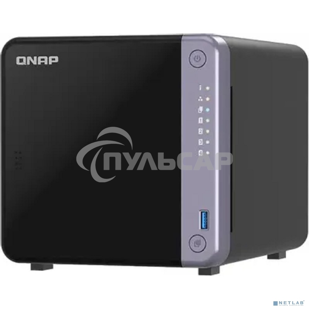 Сетевое хранилище NAS Qnap TS-432X-4G 4-bay настольный Alpine AL-524