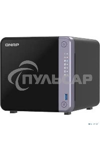 Сетевое хранилище NAS Qnap TS-432X-4G 4-bay настольный Alpine AL-524
