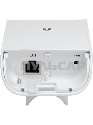 Точка доступа UBIQUITI LocoM2(EU) Wi-Fi и AirMAX. 802.11g/n, интегрированная антенна 8 дБ (45°*45°),10/100 RJ45 Ethernet
