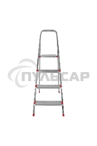 Стремянка металлическая 4 ступеньки, усиленный профиль Rexant 12-5054