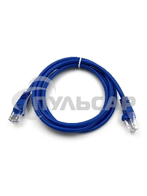Патч-корд Buro UTP cat5E 1.5м синий RJ-45 (m)-RJ-45 (m)