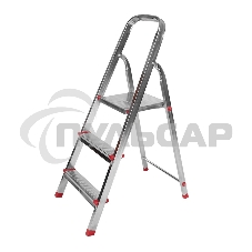 Стремянка металлическая 3 ступеньки, усиленный профиль Rexant 12-5053