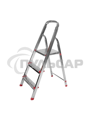 Стремянка металлическая 3 ступеньки, усиленный профиль Rexant 12-5053