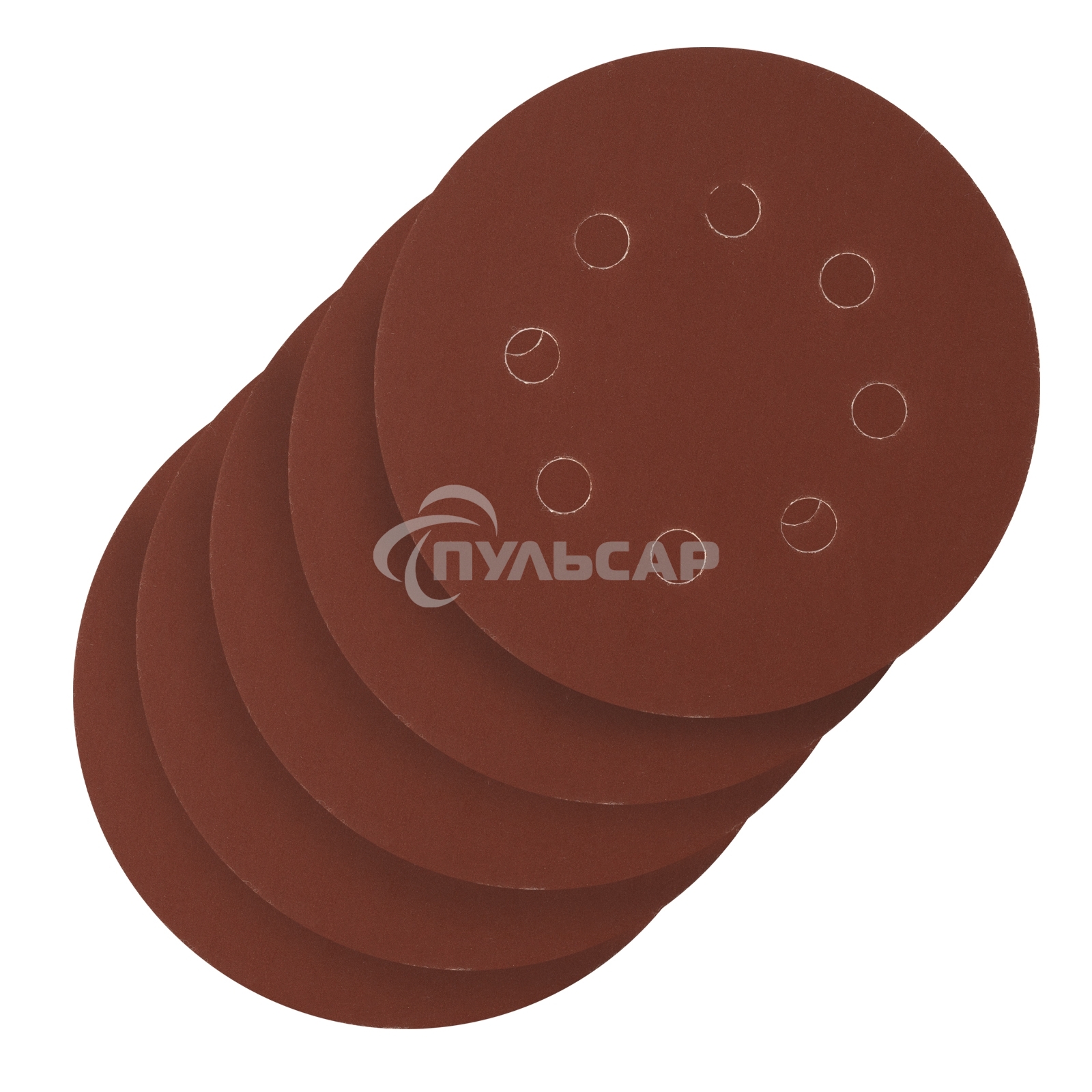 Круг абразивный на ворсовой подложке под 