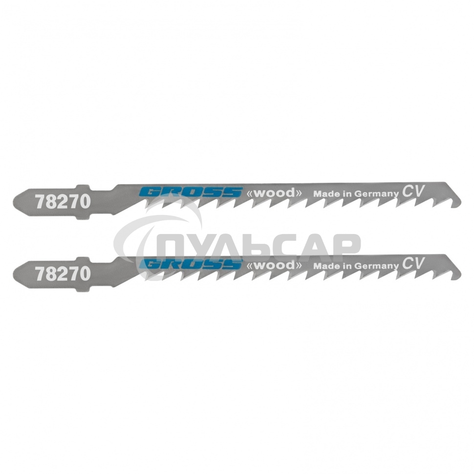 Полотна для электролобзика GROSS по дереву, 2 шт.( 3105 - T244D ) 78270