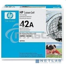 Картридж лазерный HP Q5942A черный для LJ 4250/4350 10 000 стр.