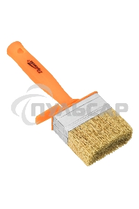 Кисть-ракля, 30х70 мм, натуральная щетина, пластмассовый корпус, пластмассовая ручка Sparta