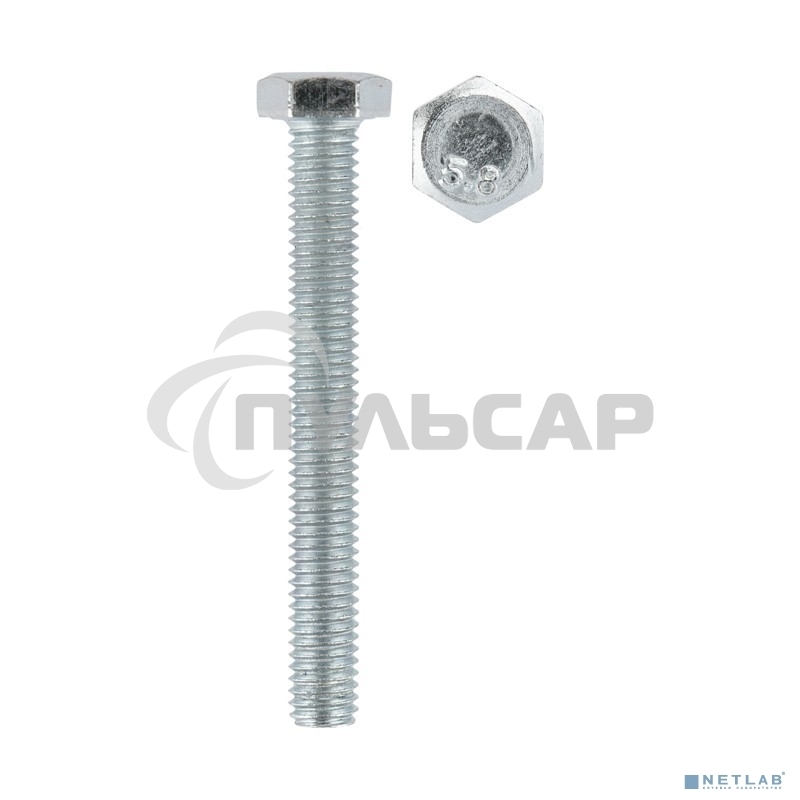 Болт шестигранный KRANZ DIN 933, 6х50, пакет (4шт.)