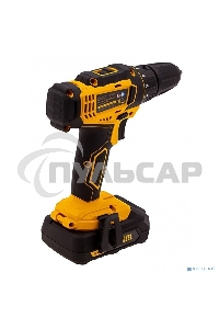 Дрель-шуруповерт Denzel CDL-18-02BM, Аккумуляторная, 18В, 2 АКБ, Кейс