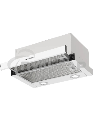 Вытяжка встраиваемая Kuppersberg Slimhit 50 W белый, 50 см, 750 куб. м/ч, 51 дБ