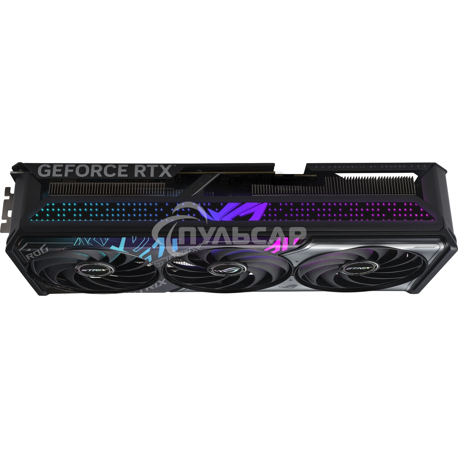 Видеокарта ASUS RTX5070Ti ROG STRIX OC 16Gb GDDR7 256bit 3xDP 2xHDMI 3FAN RTL ROG-STRIX-RTX5070TI-O16G-GAMING