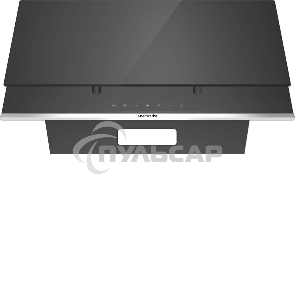 Вытяжка наклонная Gorenje WHI649X21P черный/серебристый, 60 см, 740 куб. м/ч, 67 дБ