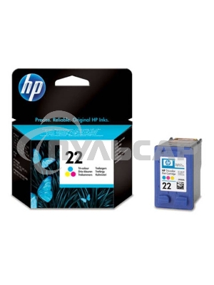 Картридж струйный HP 22 C9352AE многоцветный для HP DJ 3920/3940/PSC 1410 (165стр.)