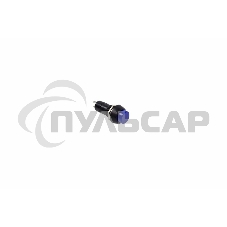 Выключатель-кнопка Rexant 250V 1А (2с) (ON)-OFF Б/Фикс синяя