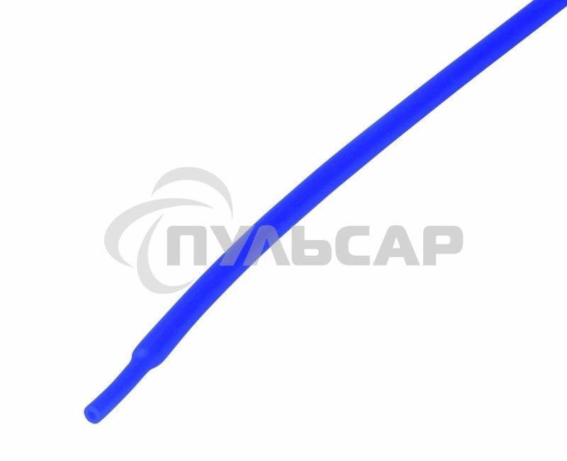 Термоусаживаемая трубка Rexant 1,5/0,75 мм, синяя, упаковка 50 шт. по 1 м