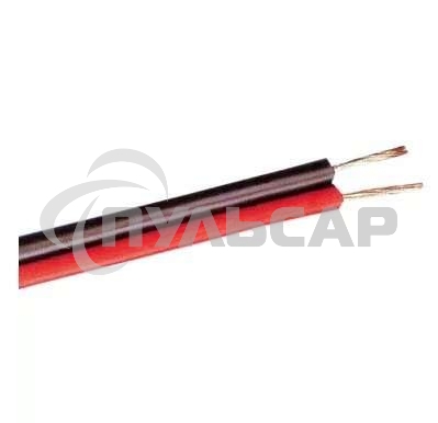 Кабель Stereo 2х0.75 Red/Black бухта (м) PROCONNECT 01-6104-6