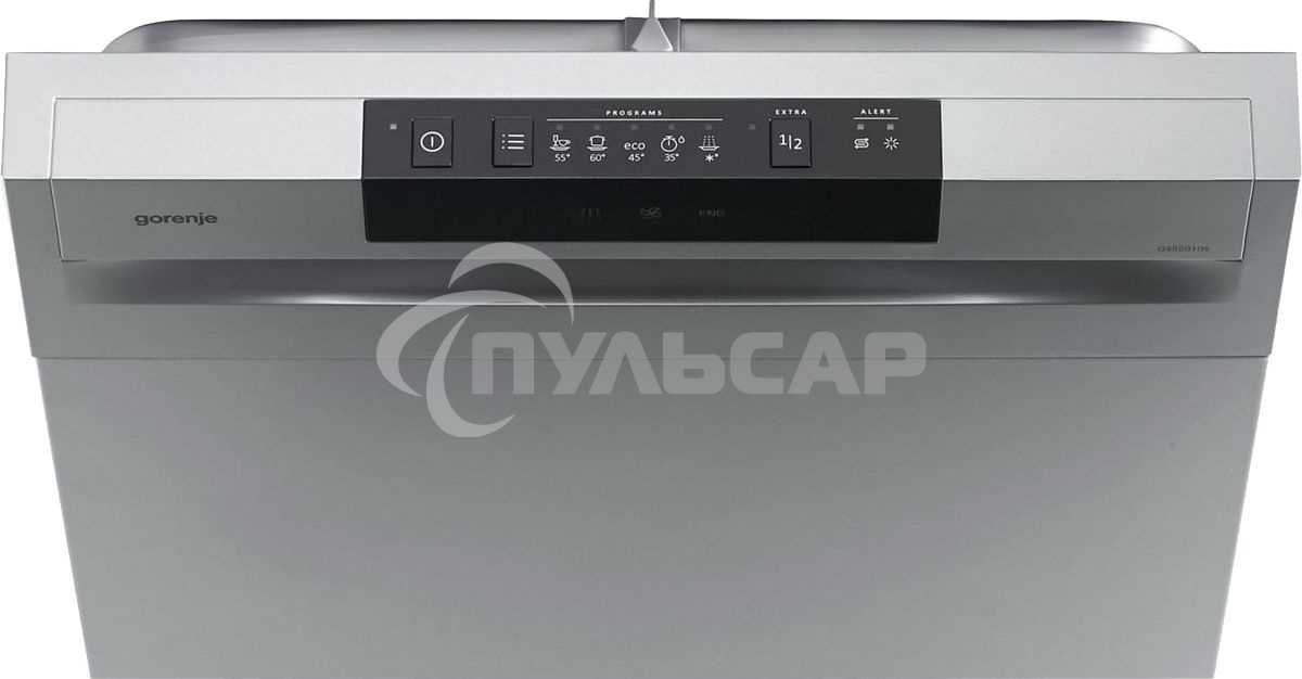 Посудомоечная машина Gorenje GS520E15S, серый, 44.8 см, 9 компл., 47 дБ, класс A++