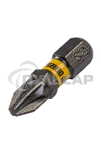 Набор бит PZ2х25, сталь S2, шестигранный профиль, 10 шт. Denzel