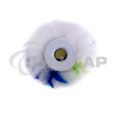 Мини-валик сменный Водные краски,110 мм,ворс 12 мм,D - 16 мм, D ручки - 6 мм, полиэстер Сибртех