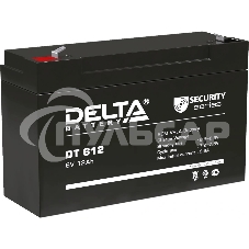 Аккумуляторная батарея Delta series DT, DT 612, voltage 6V, capacity 12Ah (discharge 20 hours)