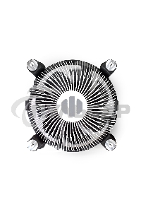Кулер для процессора ExeGate EE97379-PWM черный, 90 мм, алюминий, 2600 об/мин, 24 дБ, 4 pin, 65 Вт, 60 мм