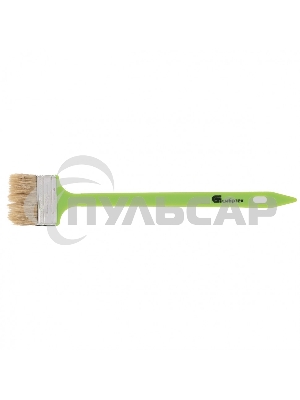 Кисть радиаторная 63 мм, натуральная щетина, пластиковая ручка Сибртех