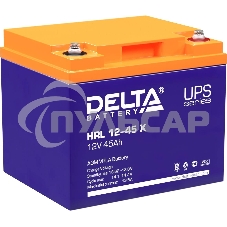 Батарея Delta HRL 12-45 X (45А\ч, 12В) свинцово-кислотный аккумулятор