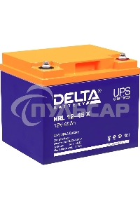 Батарея Delta HRL 12-45 X (45А\ч, 12В) свинцово-кислотный аккумулятор