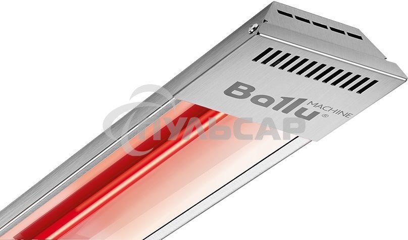 Обогреватель инфракрасный Ballu BIH-T-2.0-E серый, 2000 Вт, 20 м2