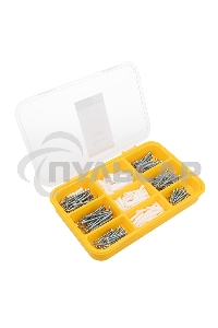 Набор саморезов и дюбелей 260 шт.