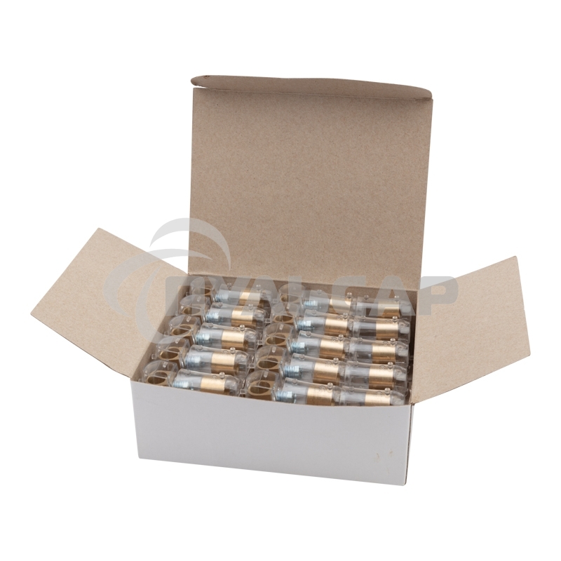 Концевой зажим винтовой изолированный КЗВИ 16 мм (5х1) (10 шт./уп.) Rexant