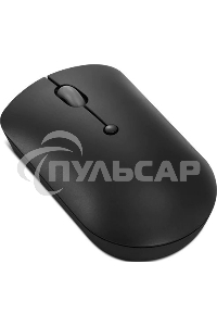 Мышь беспроводная Lenovo 400 черный, 2400 dpi, радиоканал, USB-C, кнопки - 4