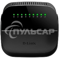 Роутер беспроводной D-Link DSL-2640U/R1A ADSL2+ черный (Annex A)