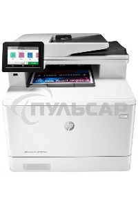 МФУ лазерное HP LaserJet Pro M479fdn (W1A79A), A4, цветной, печ. до 27 стр/мин., скан. до 29 стр/мин. (ч/б) 20 стр/мин. (цвет), 600 x 600 dpi (печать) 1200x1200dpi (скан.), USB, RJ-45, Air Print, Mopria