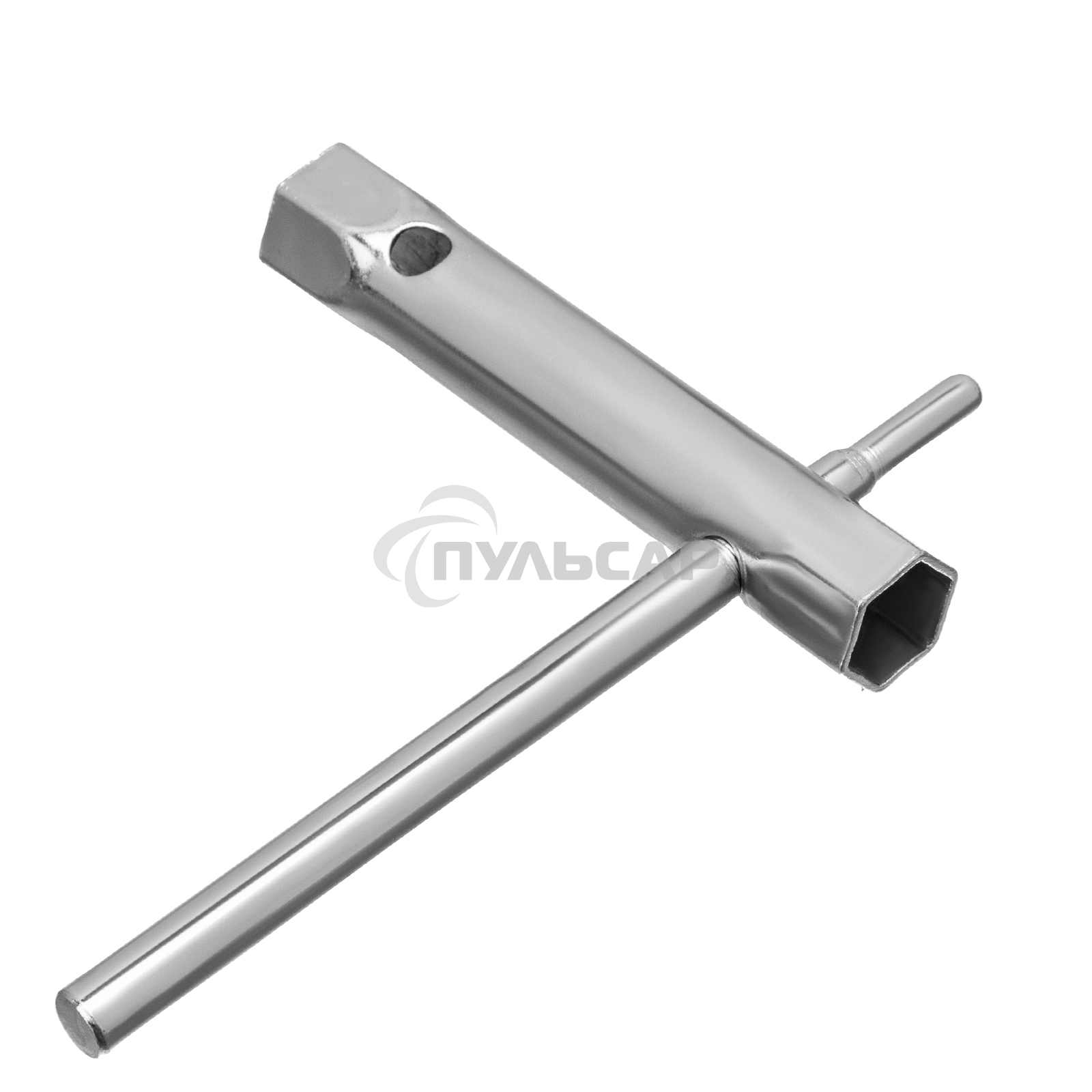 Набор ключей-трубок торцевых, 8 х 17 мм, вороток, оцинкованные, 6 шт. Sparta 137405