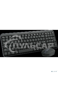 Комплект (клавиатура + мышь)/ Logitech Wireless MK250 Compact Bluetooth Wireless Combo-GRAPHITE