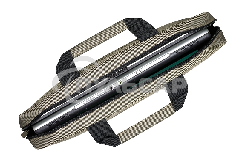 Сумка ExeGate EX212309RUS Start S15 Beige, бежевая, полиэстер, для ноутбуков до 15.6