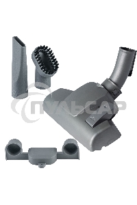 Пылесос вертикальный Galaxy GL 6255 серый/красный, питание от сети, 150 Вт, уборка сухая, пылесборник 0.8 л