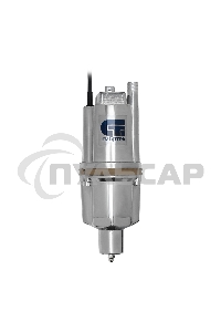 Вибрационный СИБРТЕХ насос СВН300Н-15 нижний забор 300 Вт напор 75 м 1200 л/ч кабель 15 м 99306