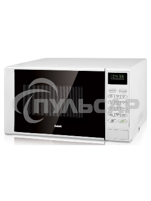 Микроволновая печь BBK 20MWG-735S/W белый, 20 л, 700 Вт, переключатели - сенсор