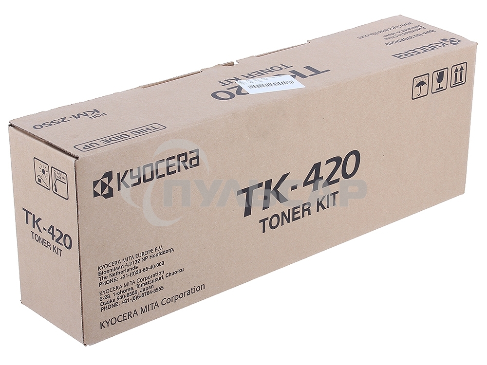 Картридж лазерный Kyocera-Mita TK-420 черный для KM-2550 15 000 стр.